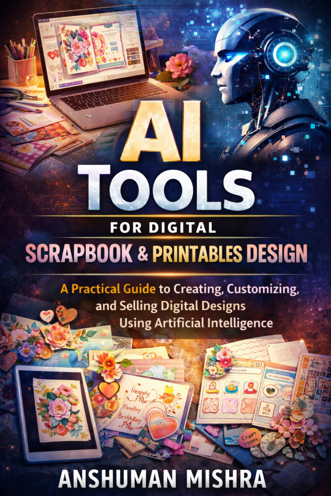 AI Tools for Digital  Scrapbook & Printables Design