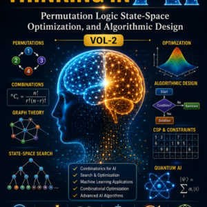 Combinatorial Thinking in Artificial Intelligence: Permutation Logic, State-Space Optimization, and Algorithmic Design (Vol-II)