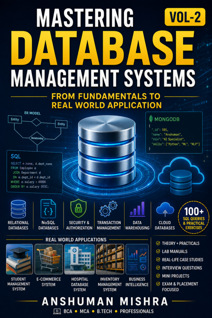 Mastering Database Management Systems: From Fundamentals to Real-World Applications (Vol. 2)