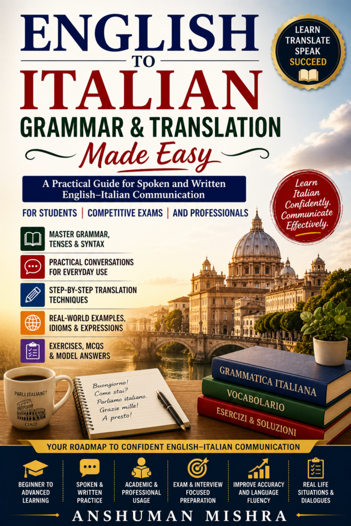 English to Italian Grammar & Translation Made Easy