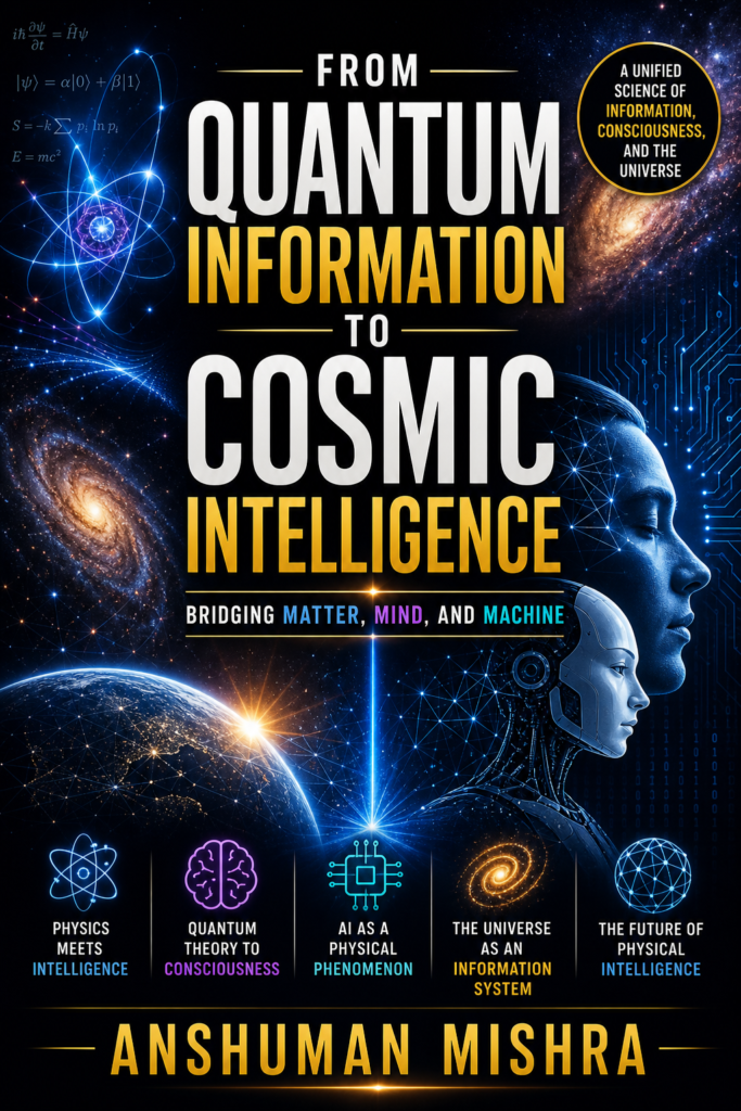 Quantum Information to Cosmic Intelligence Bridging Matter Mind and Machine