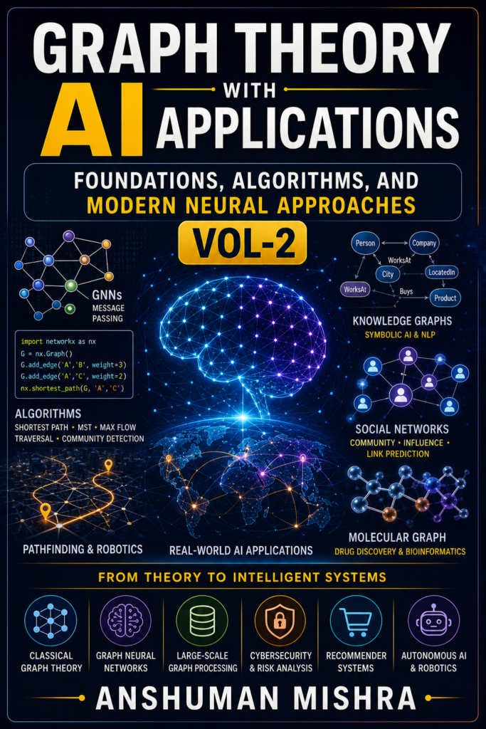 Graph Theory with AI Applications: Foundations, Algorithms, and Modern Neural Approaches – VOL-2
