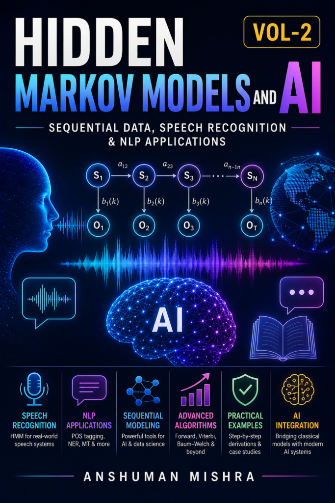 Hidden Markov Models and AI: Sequential Data, Speech Recognition & NLP Applications (Vol. 2)