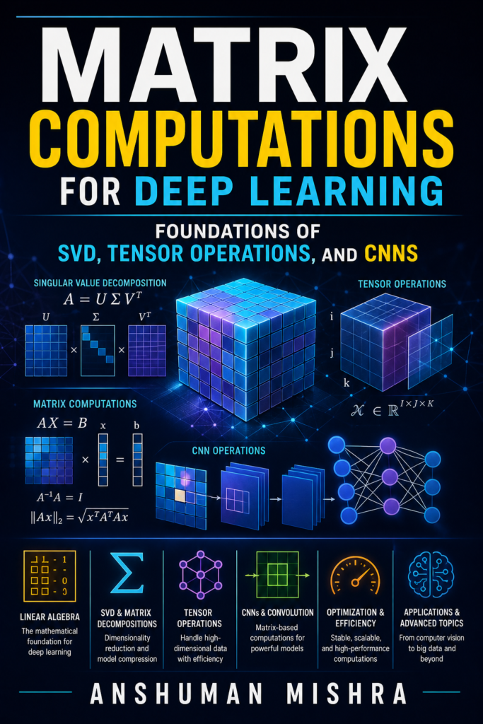 Matrix computations for deep learning