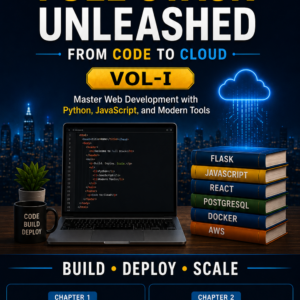 Python Full Stack Unleashed: From Code to Cloud (Vol-I)